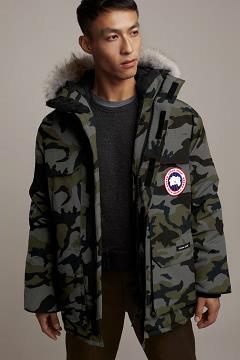 Chamarras Canada Goose Hombre México - Expedition Abrigos Grises QI2169853